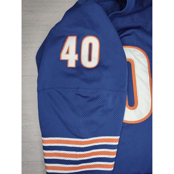 Vintage Gale Sayers Jersey Chicago Bears Mitchell & Ness 1965 Navy Sz 54 XXL - Picture 9 of 11